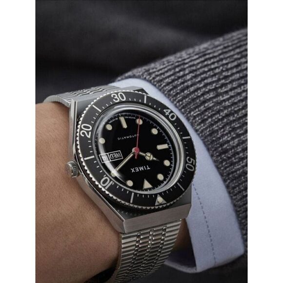 Mens Wristwatch Timex M79 Stainless Black NWOT - Picture 5 of 5